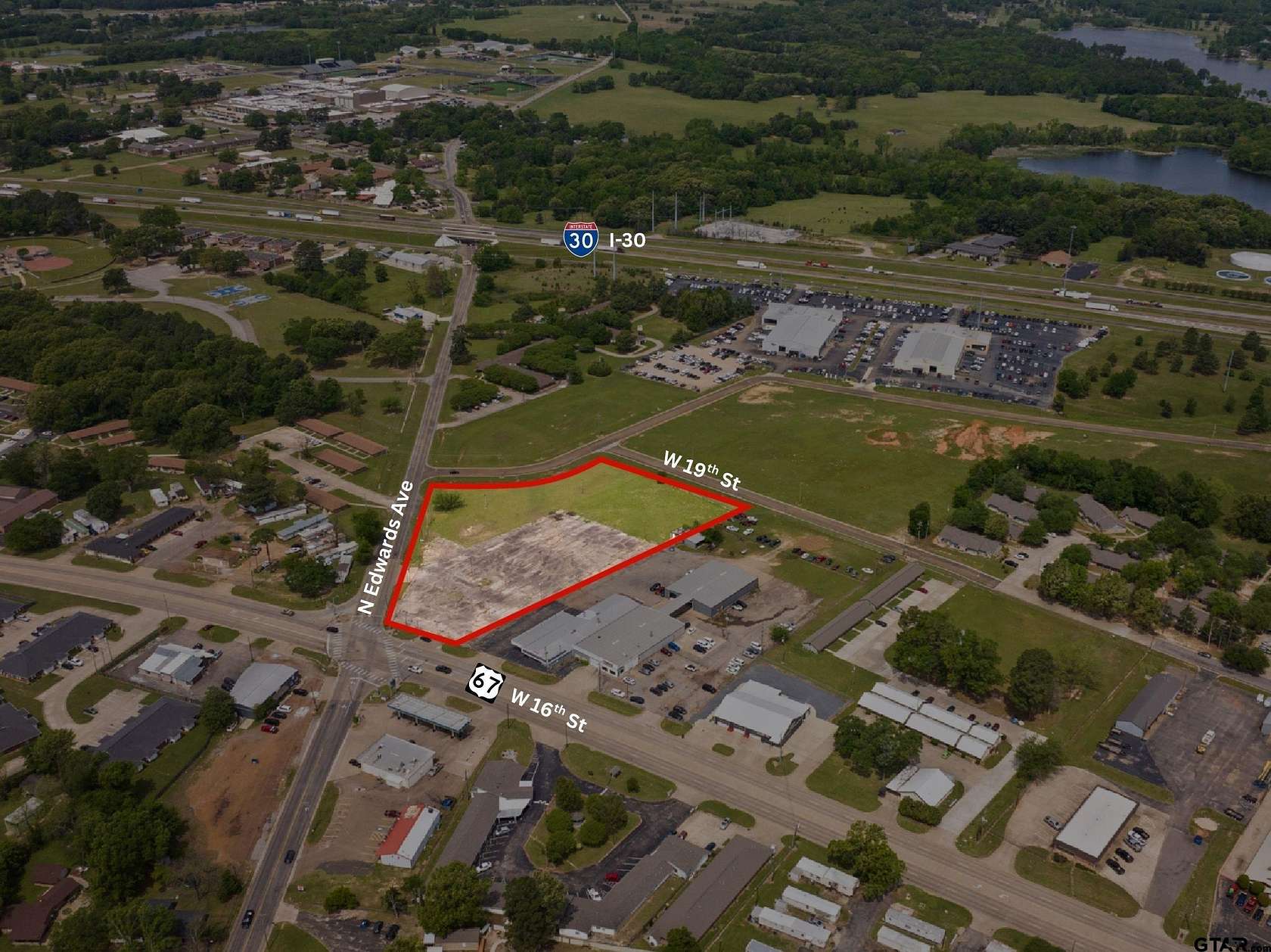 3.78 Acres of Commercial Land for Sale in Mount Pleasant, Texas