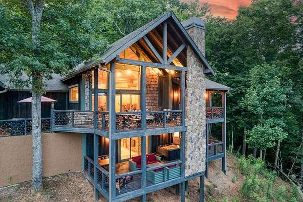 1.67 Acres of Land with Home for Sale in Blue Ridge, Georgia