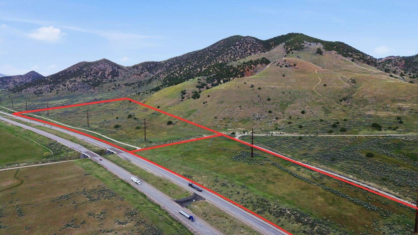 74.5 Acres of Agricultural Land for Sale in Malad City, Idaho