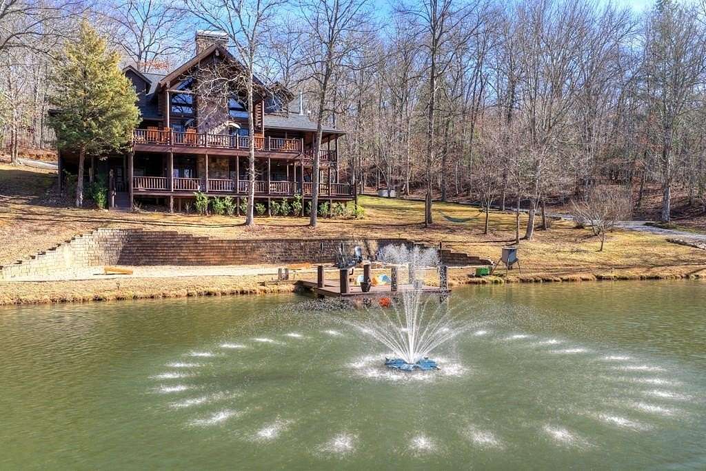 11.3 Acres of Recreational Land with Home for Sale in Mineral Bluff, Georgia