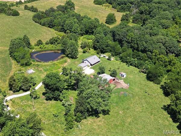 12 Acres of Land with Home for Sale in Curryville, Missouri
