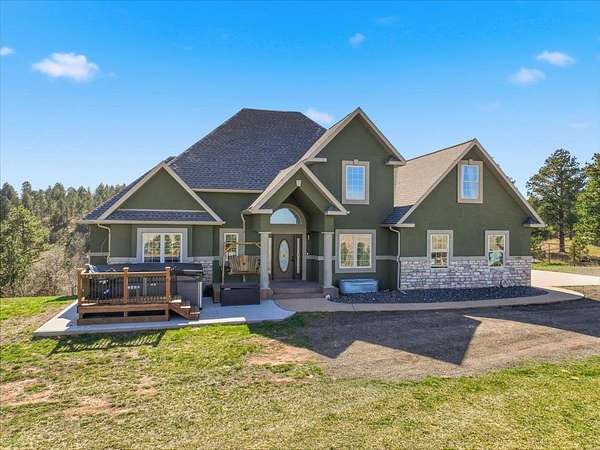 5 Acres of Land with Home for Sale in Whitewood, South Dakota