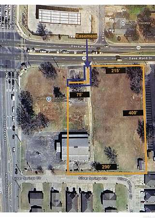 2.5 Acres of Commercial Land for Sale in Conway, Arkansas