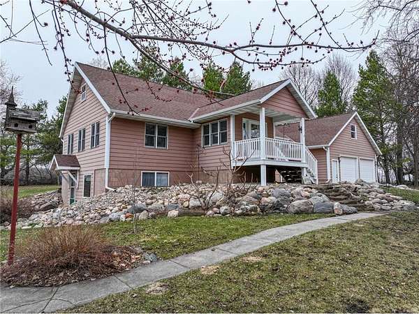 5.57 Acres of Land with Home for Sale in Garfield, Minnesota