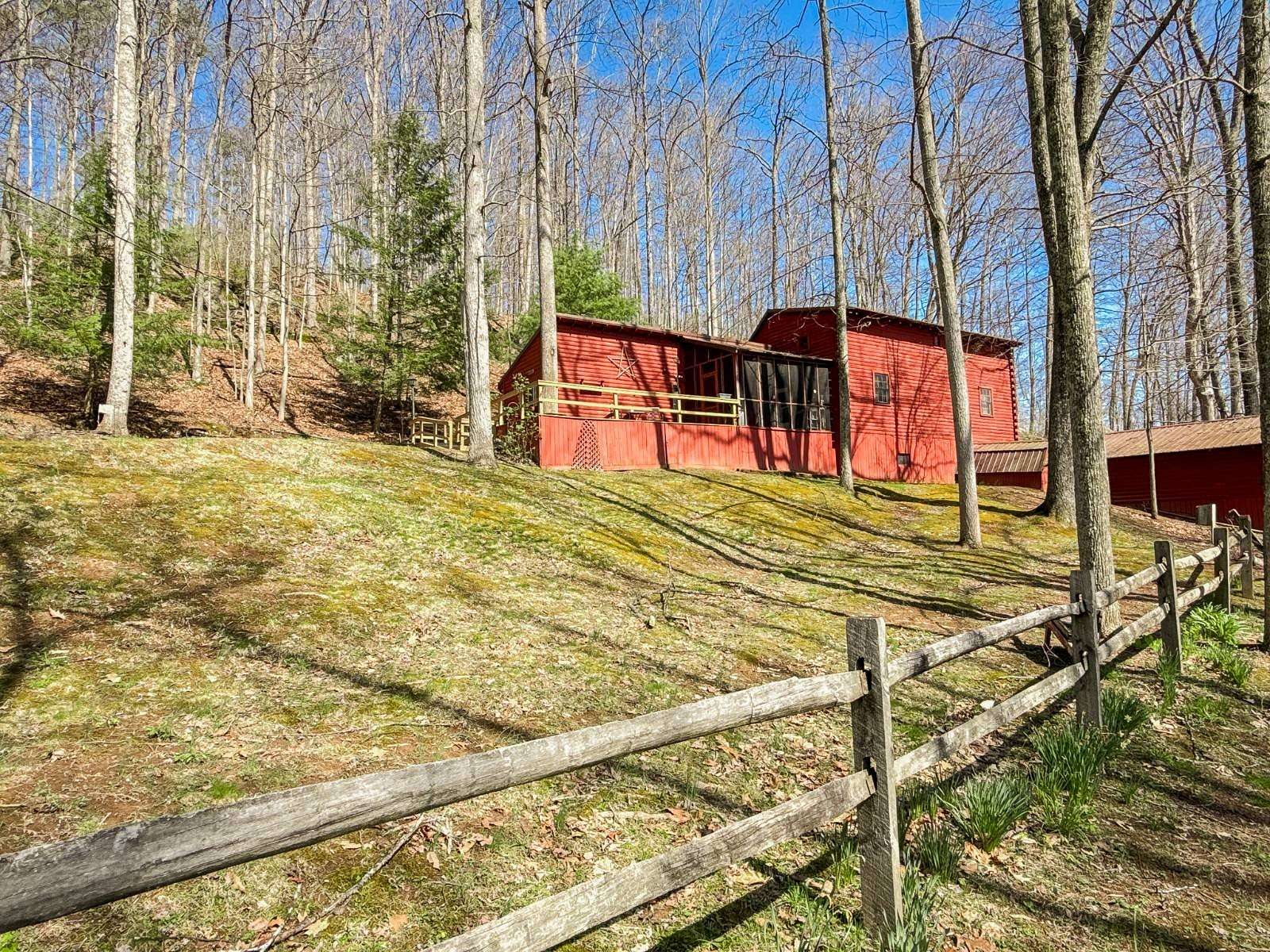 68.6 Acres of Recreational Land with Home for Sale in Glenville, West Virginia