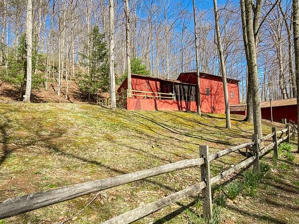 68.6 Acres of Recreational Land with Home for Sale in Glenville, West Virginia