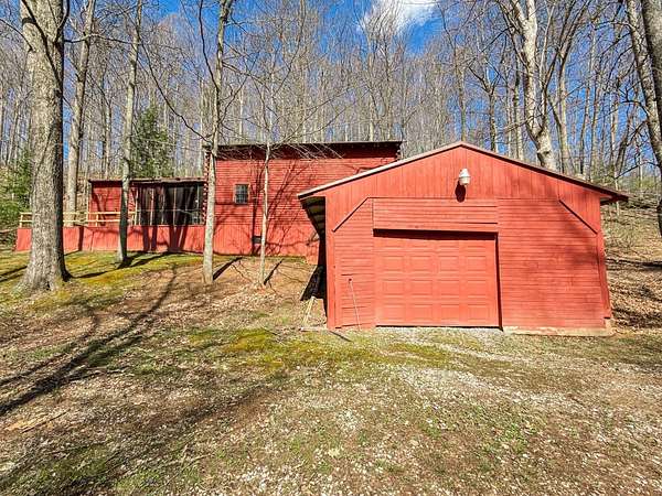 68.6 Acres of Recreational Land with Home for Sale in Glenville, West Virginia