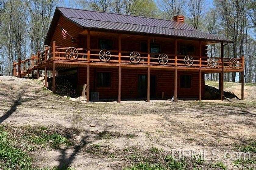 6.5 Acres of Land with Home for Sale in Hardwood, Michigan