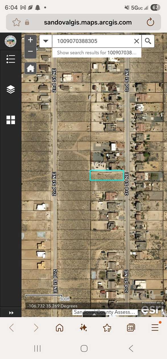 0.5 Acres of Residential Land for Sale in Rio Rancho, New Mexico
