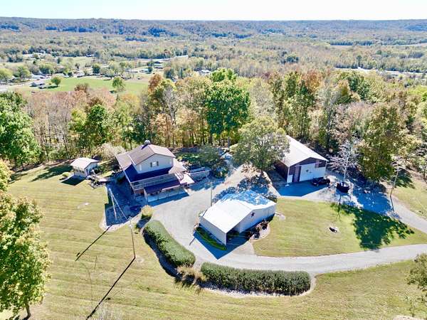 39 Acres of Land with Home for Sale in Knifley, Kentucky