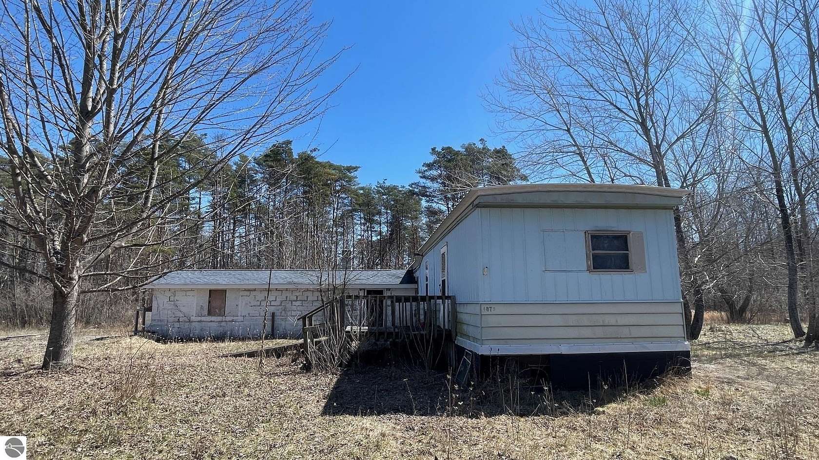 2.75 Acres of Land with Home for Sale in Beaverton, Michigan