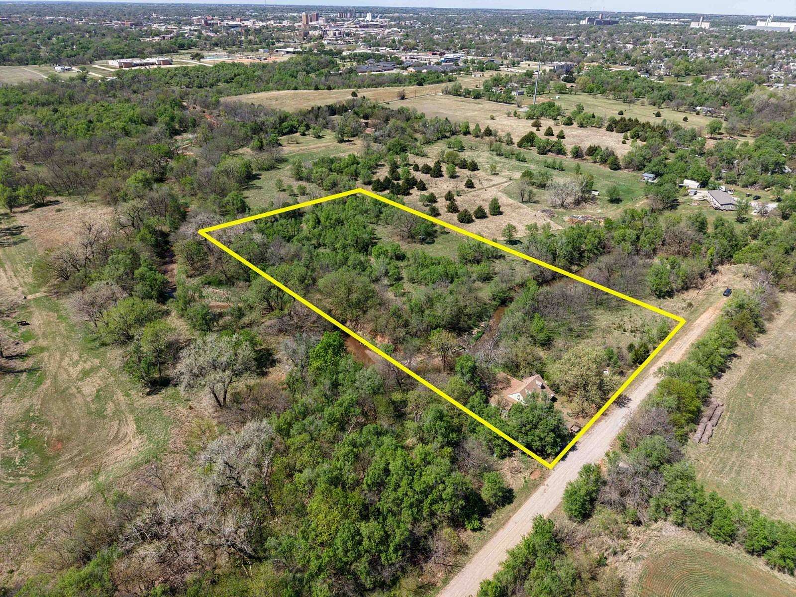 5 Acres of Land with Home for Sale in Enid, Oklahoma