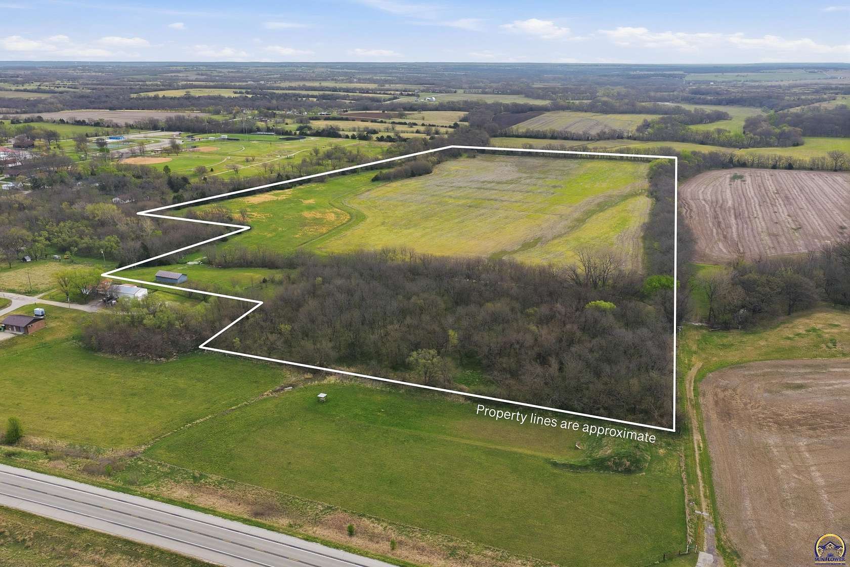 50 Acres of Agricultural & Residential Land for Sale in Lyndon, Kansas