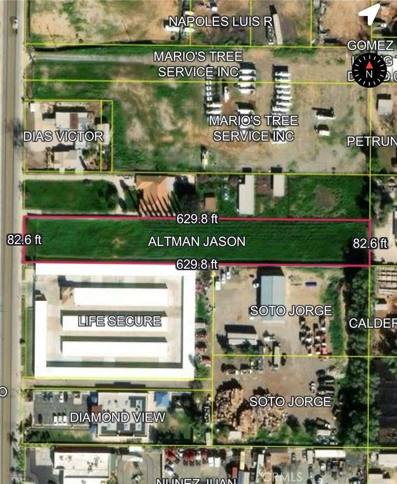 1.24 Acres of Land for Sale in Jurupa Valley, California