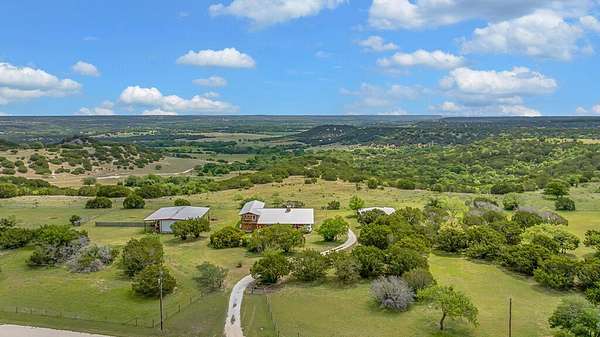 6.45 Acres of Land with Home for Sale in Meridian, Texas