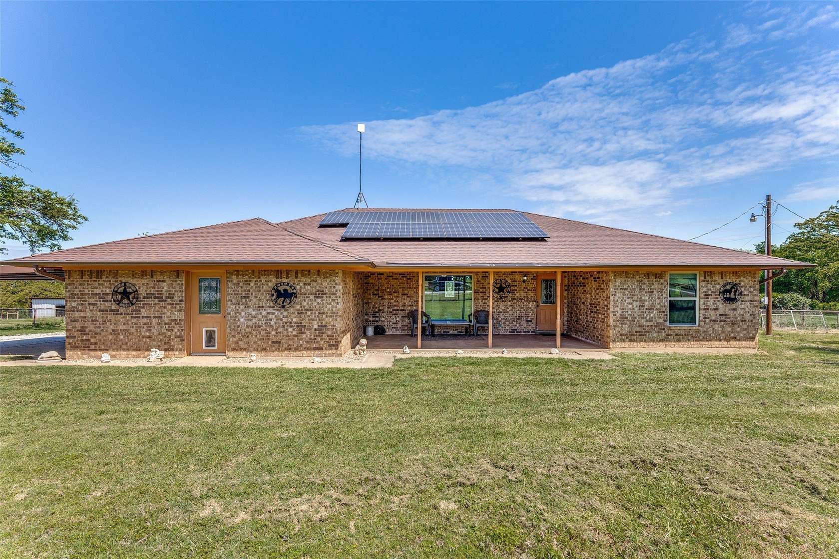 9.84 Acres of Land with Home for Sale in Decatur, Texas