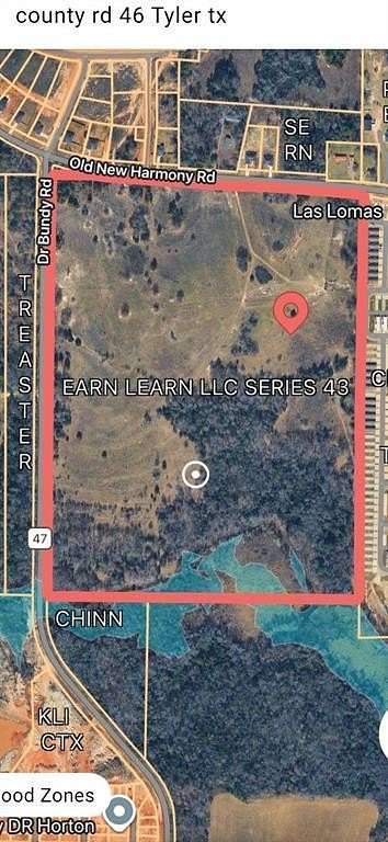96.6 Acres of Land for Sale in Tyler, Texas