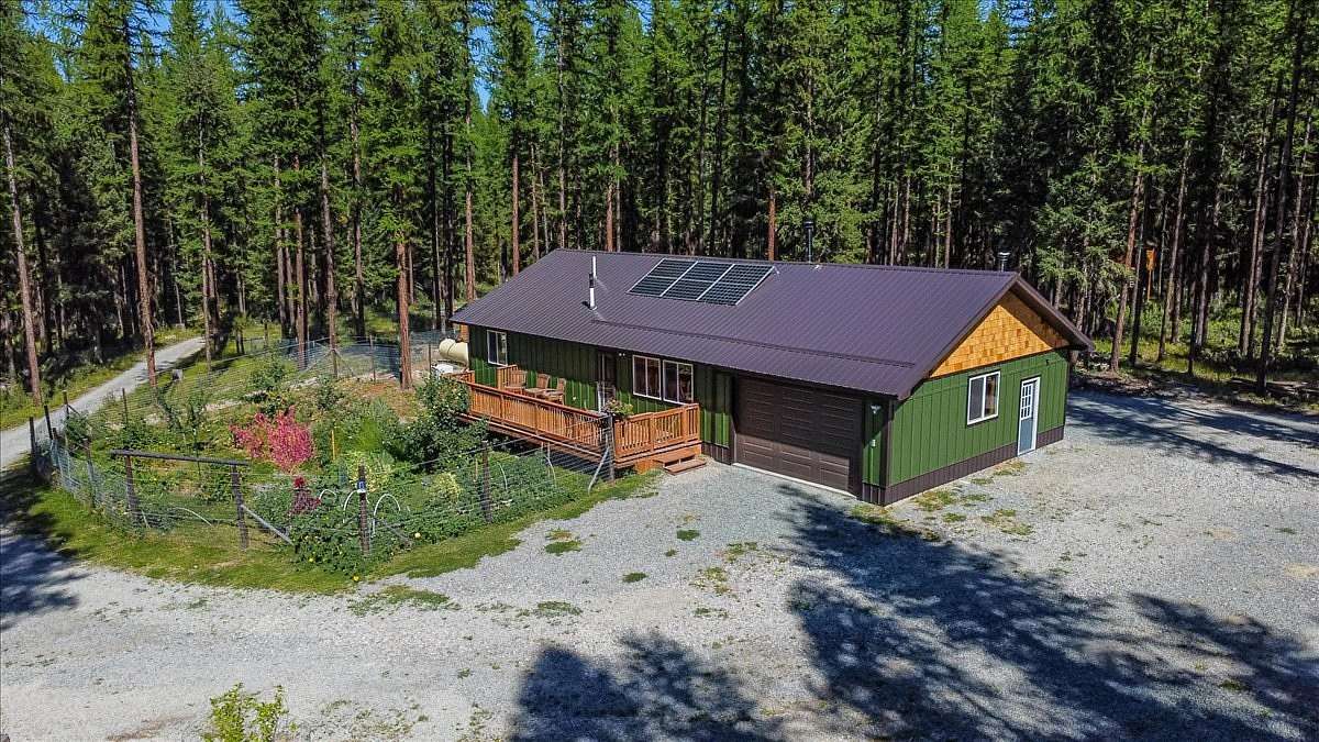 20 Acres of Land with Home for Sale in Trego, Montana