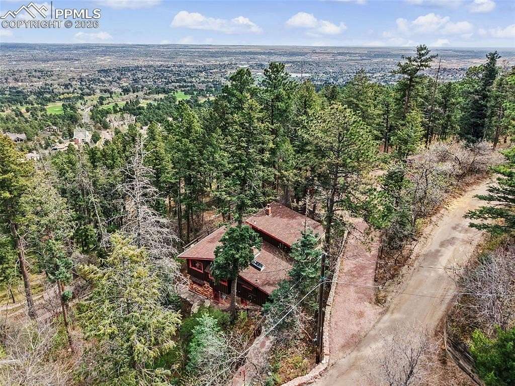 5.2 Acres of Land with Home for Sale in Colorado Springs, Colorado