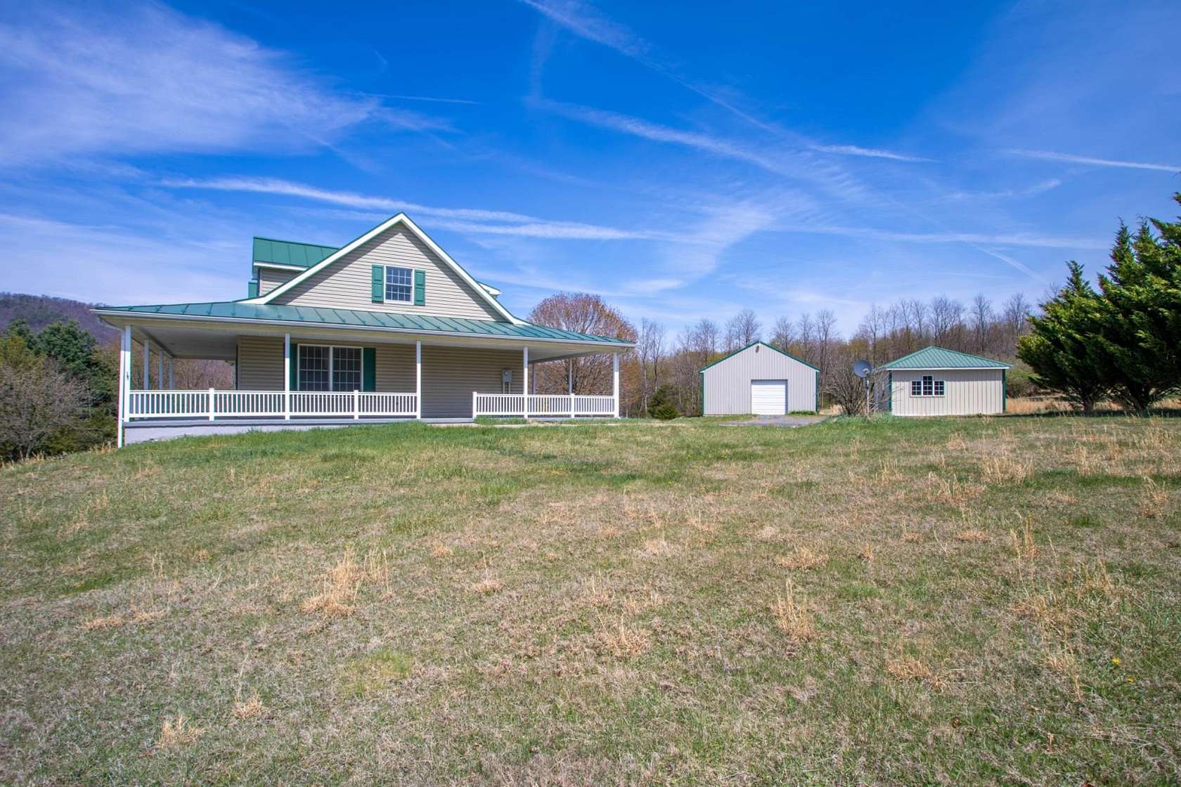 4 Acres of Land with Home for Sale in Mathias, West Virginia
