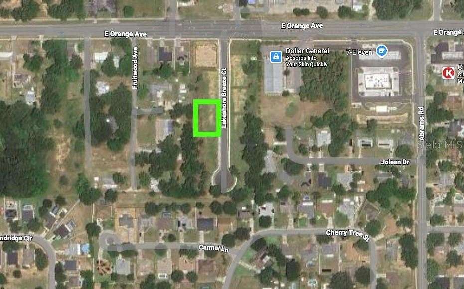 0.22 Acres of Residential Land for Sale in Eustis, Florida