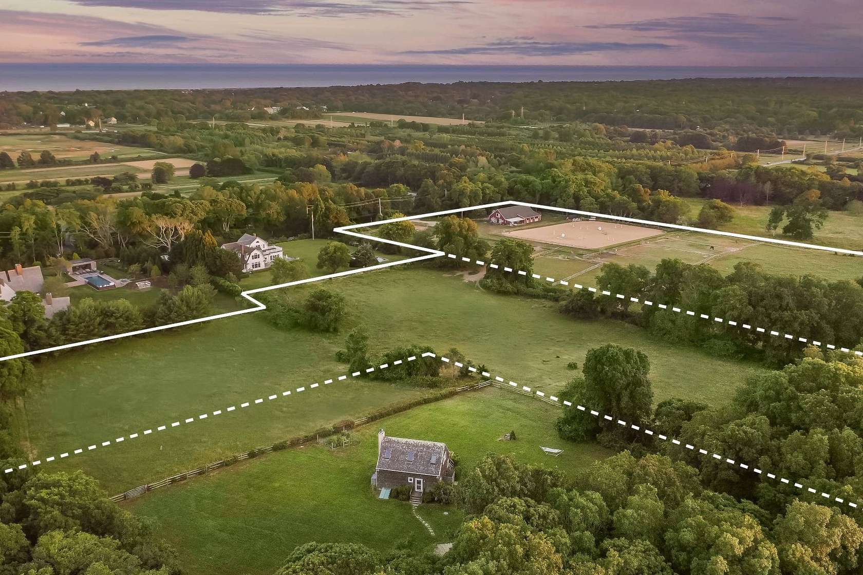 3.2 Acres of Land with Home for Sale in East Hampton, New York