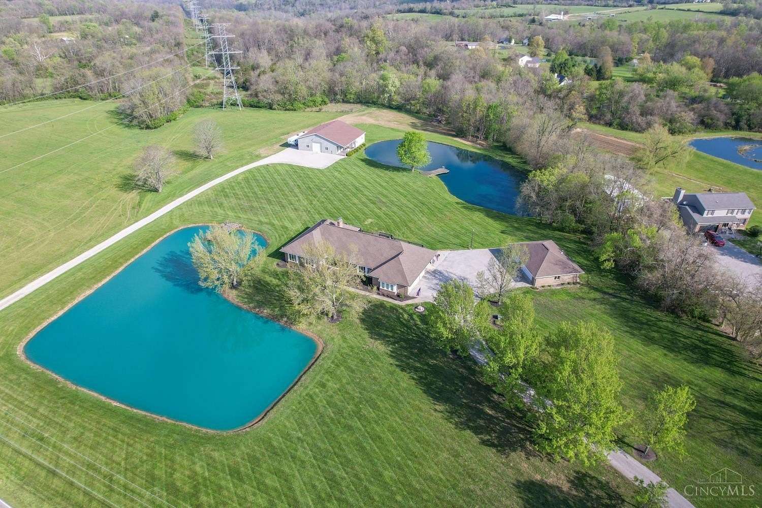 7.53 Acres of Land with Home for Sale in New Richmond, Ohio