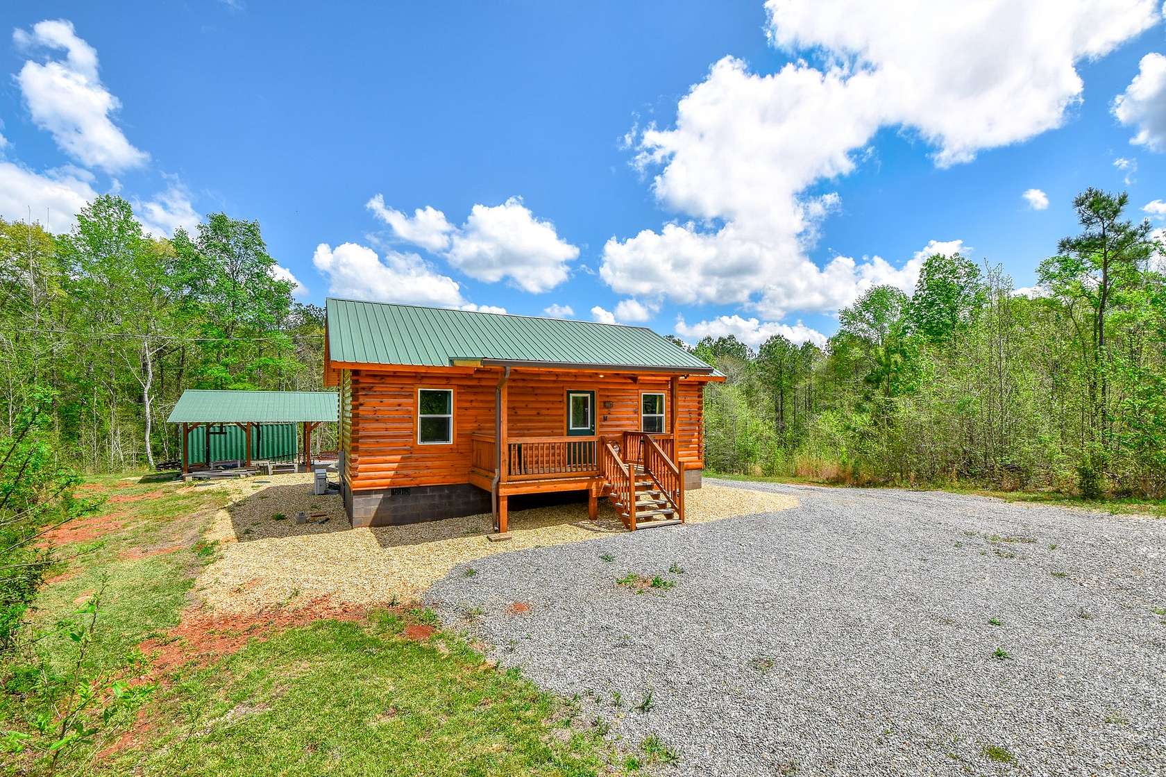 104 Acres of Recreational Land with Home for Sale in Camp Hill, Alabama