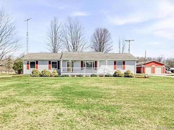 8 Acres of Land with Home for Sale in Kenockee Township, Michigan