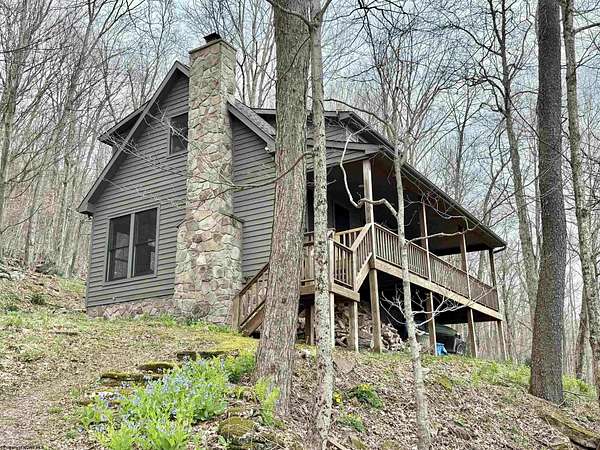 13.5 Acres of Land with Home for Sale in Harman, West Virginia