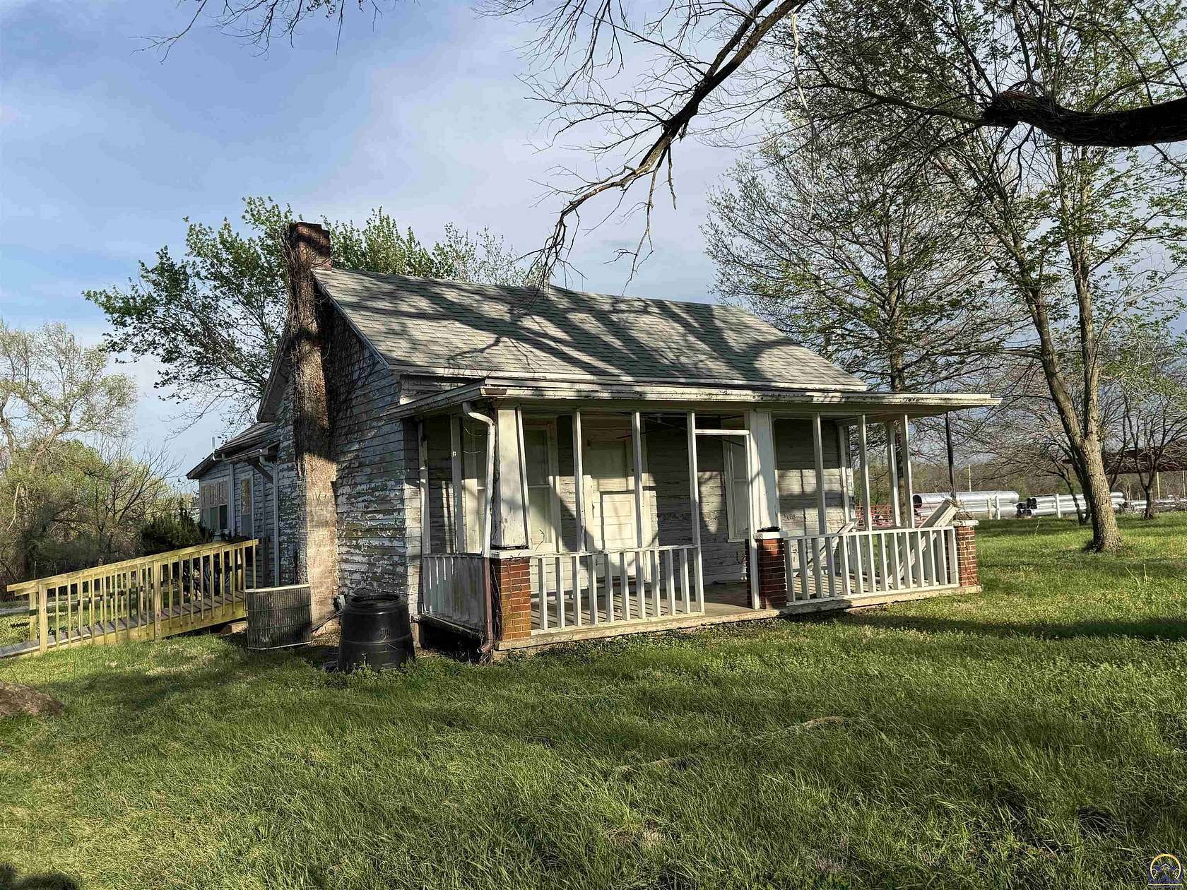 6.12 Acres of Land with Home for Sale in Topeka, Kansas