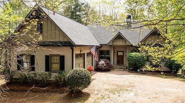 3.25 Acres of Land with Home for Sale in Dawsonville, Georgia