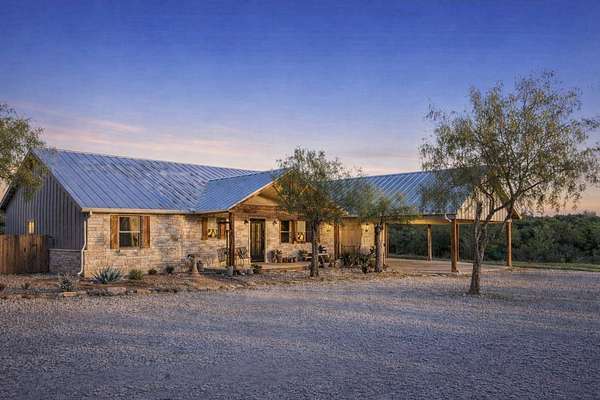 4.16 Acres of Land with Home for Sale in Millersview, Texas