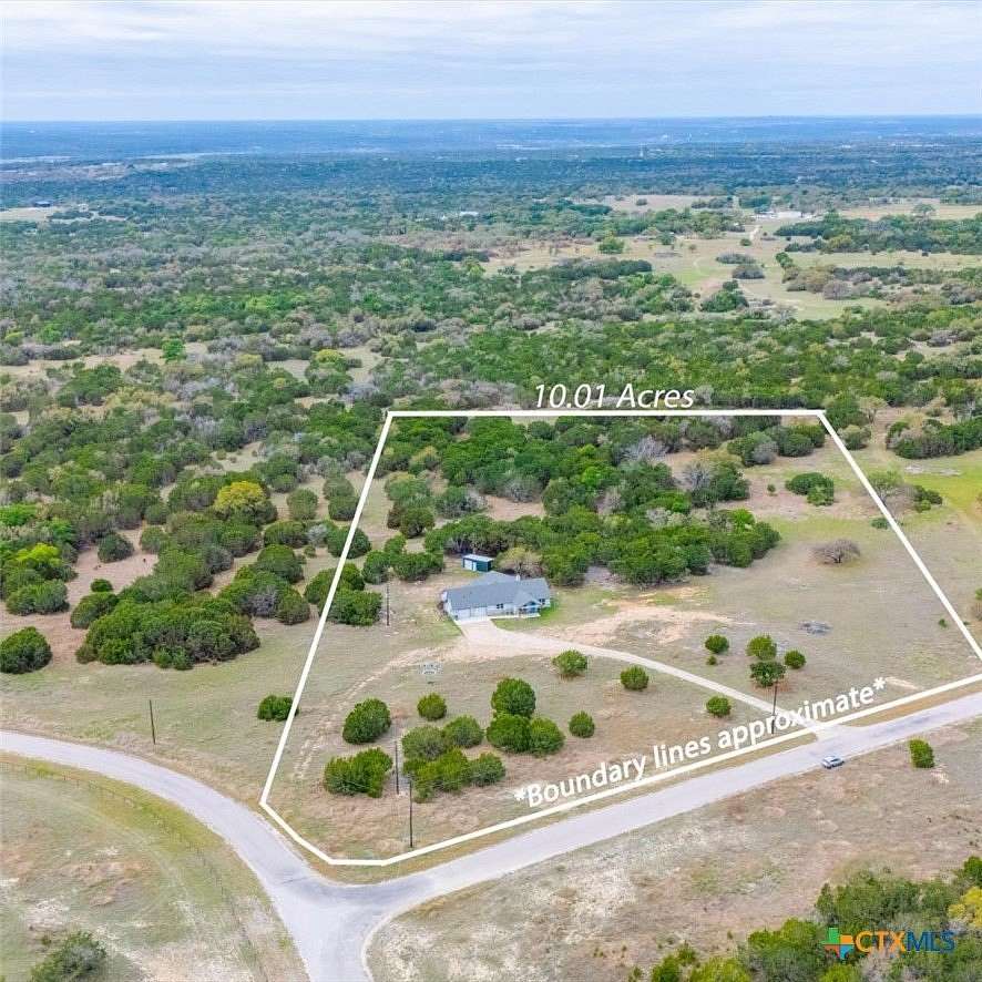 10 Acres of Land with Home for Sale in Kempner, Texas
