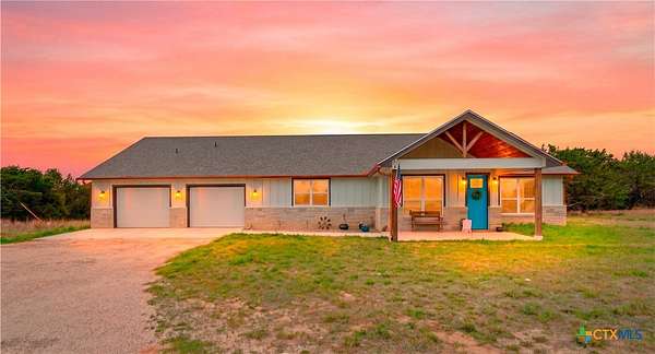 10 Acres of Land with Home for Sale in Kempner, Texas