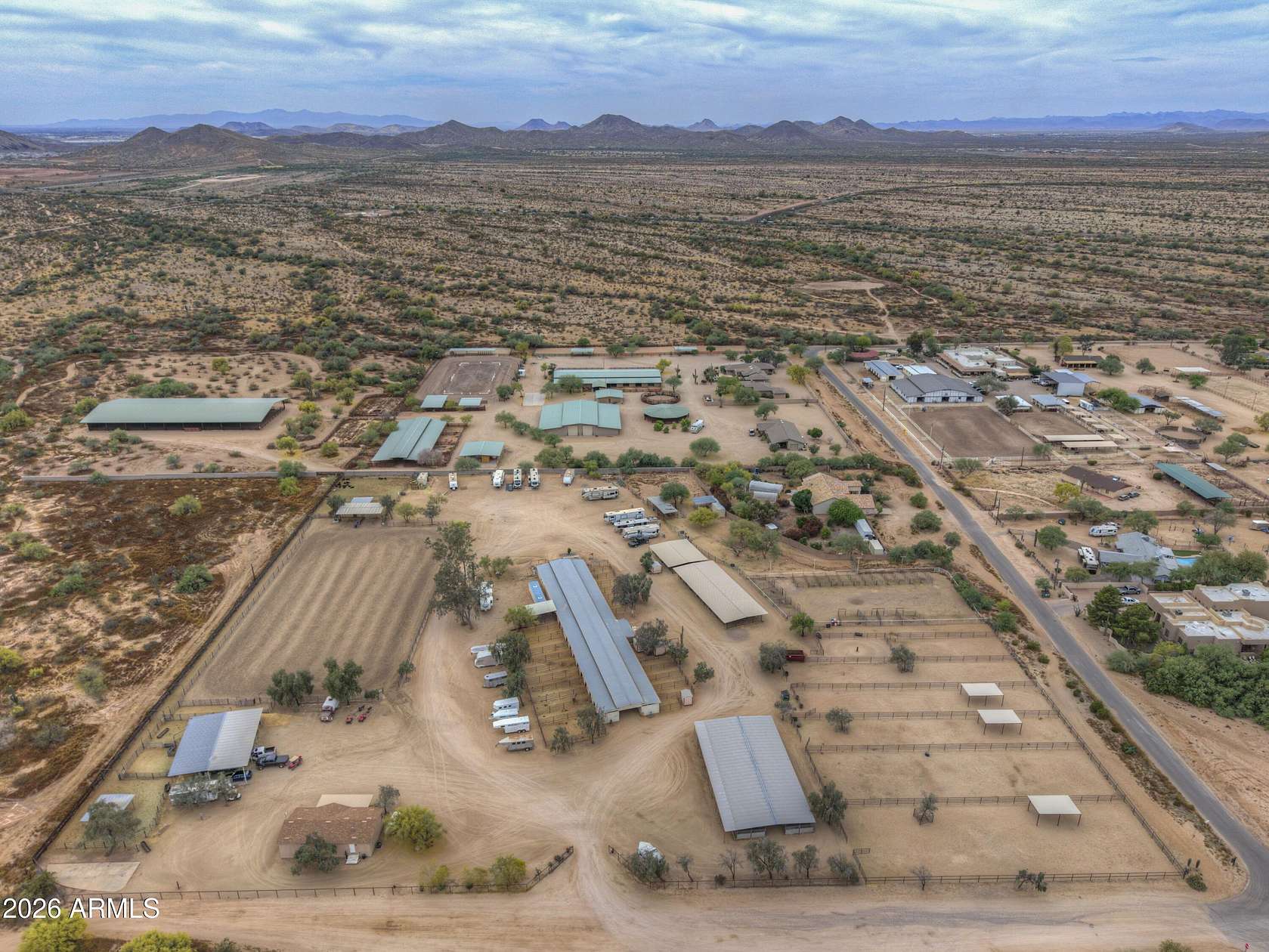8 Acres of Land with Home for Sale in Cave Creek, Arizona