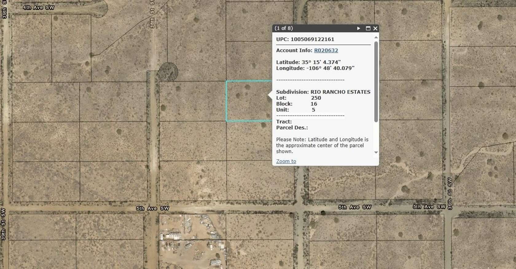 2 Acres of Land for Sale in Rio Rancho, New Mexico