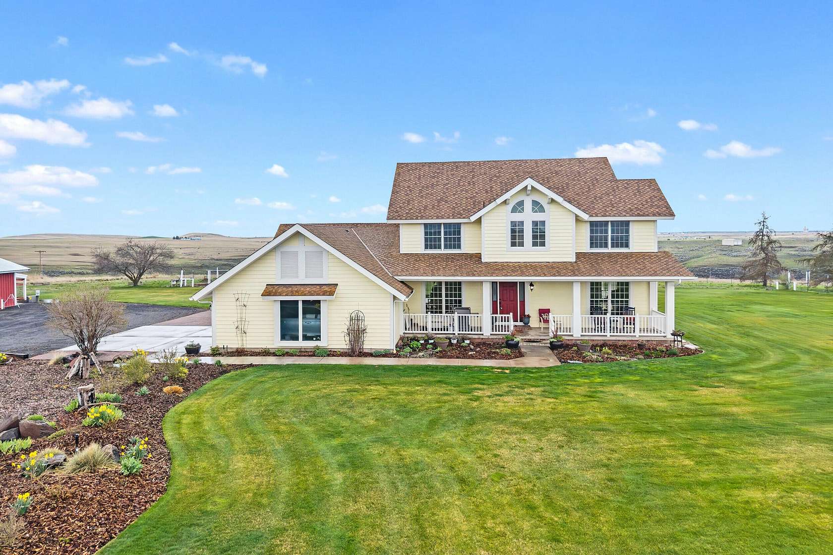 170 Acres of Agricultural Land with Home for Sale in Davenport, Washington