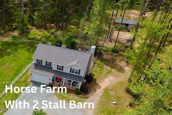 5.73 Acres of Land with Home for Sale in Chapel Hill, North Carolina