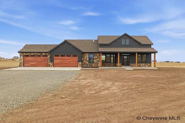6.59 Acres of Land with Home for Sale in Cheyenne, Wyoming