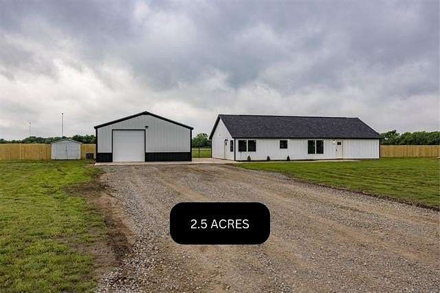 2.5 Acres of Land with Home for Sale in Milburn, Oklahoma