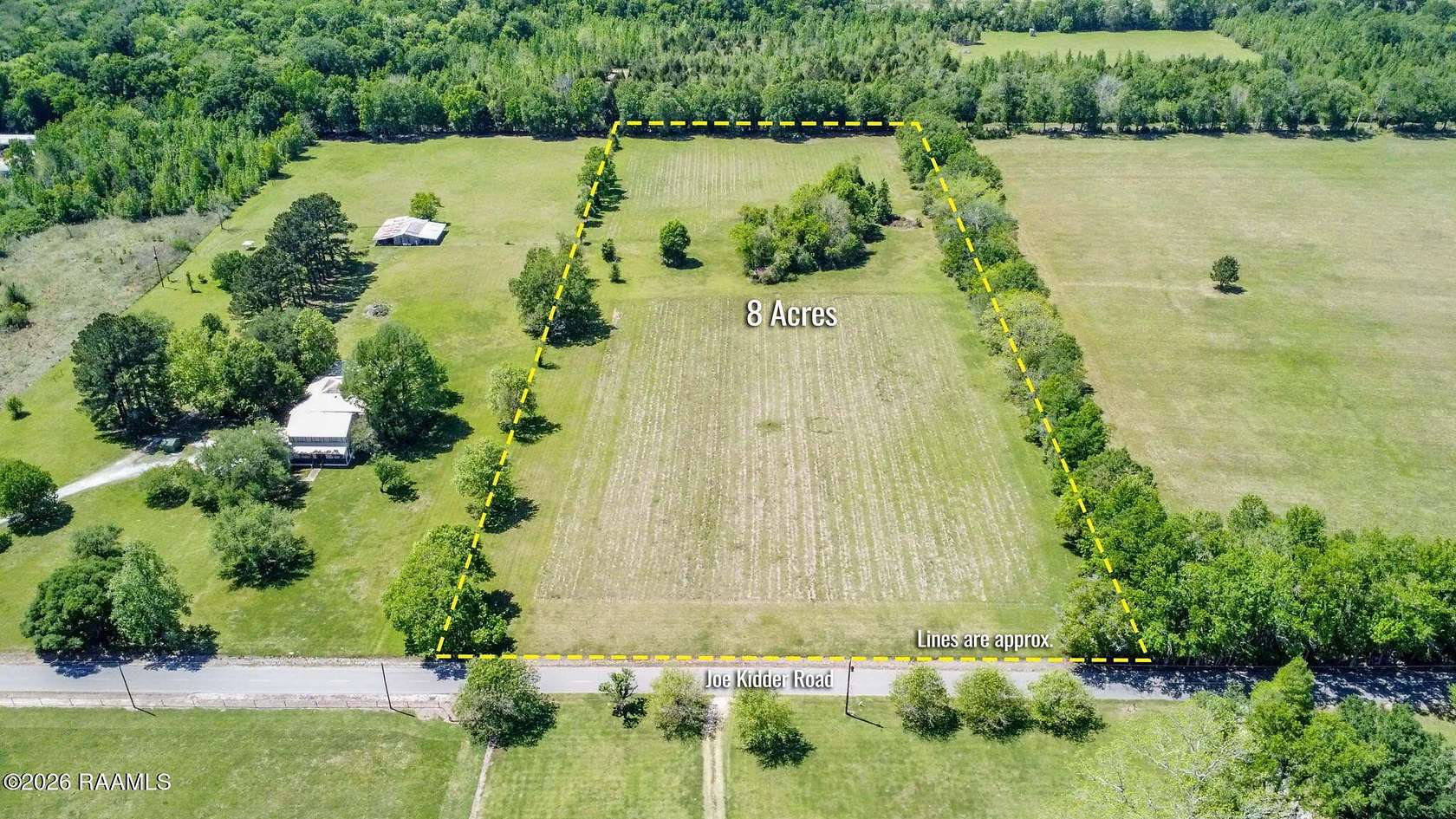 8 Acres of Land for Sale in Arnaudville, Louisiana