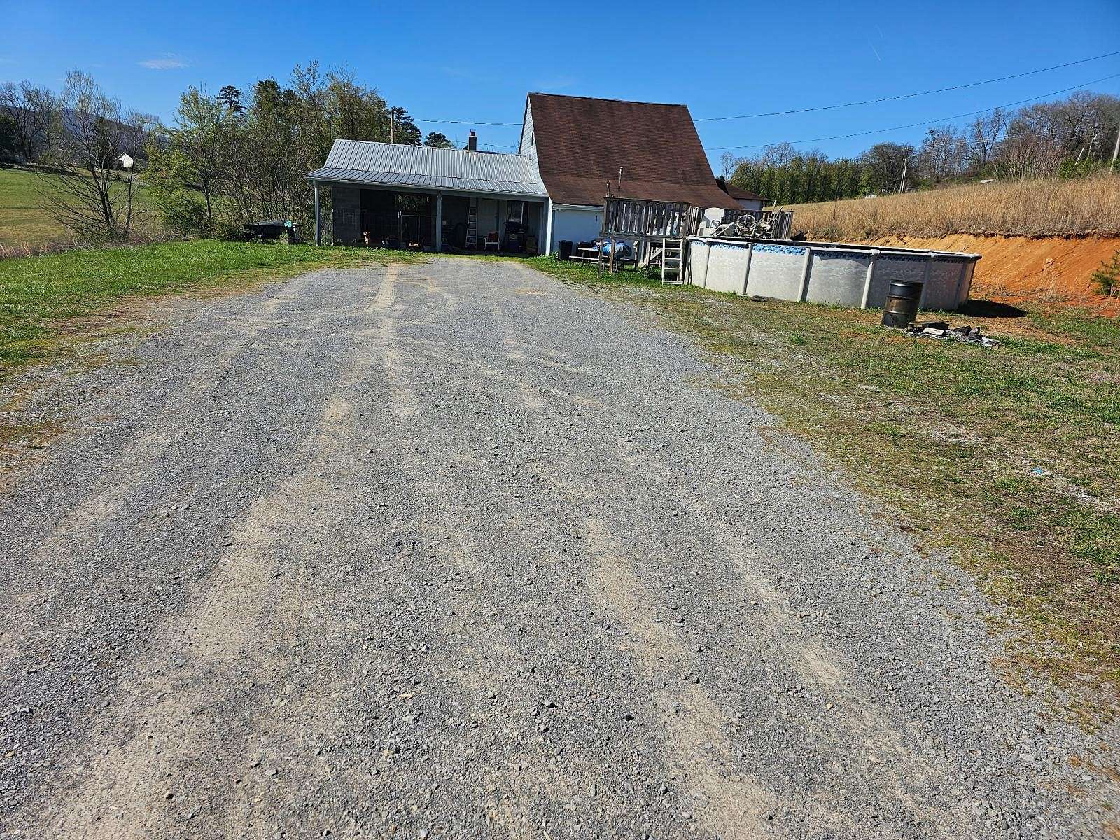 3.48 Acres of Land with Home for Sale in Newport, Tennessee