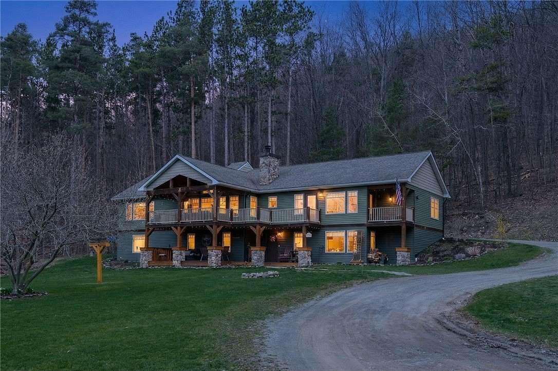 27.6 Acres of Recreational Land with Home for Sale in Naples, New York