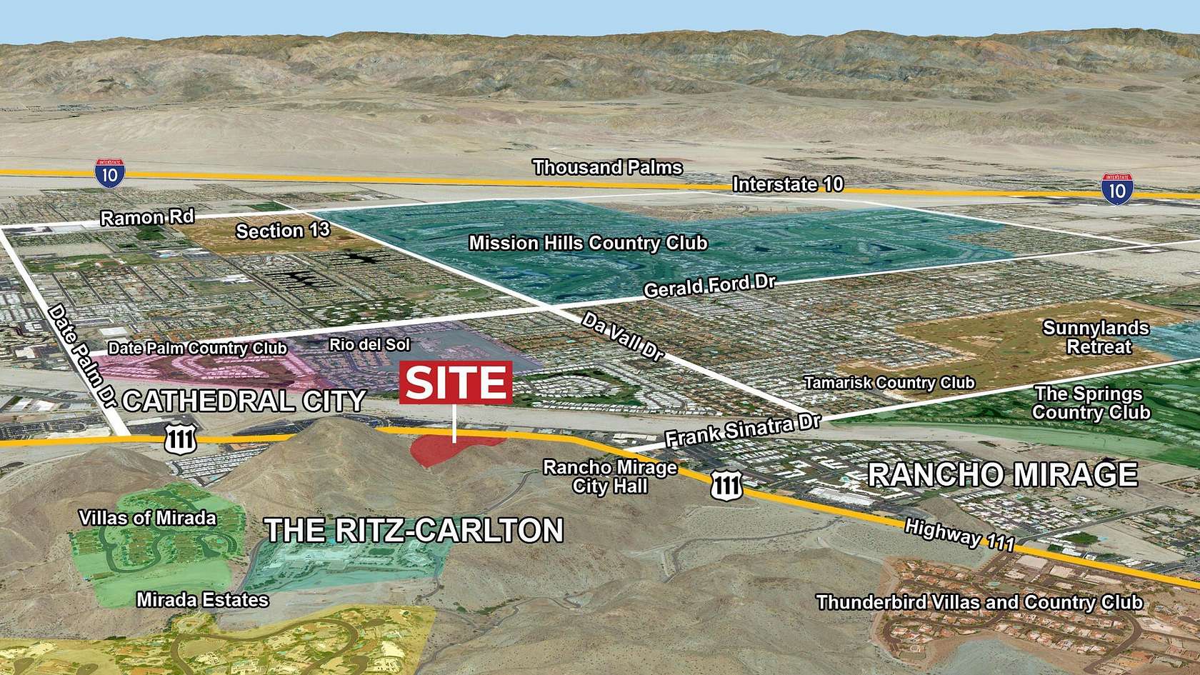 13 Acres of Land for Sale in Rancho Mirage, California
