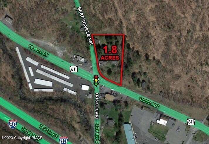 1.8 Acres of Improved Mixed-Use Land for Sale in Bartonsville, Pennsylvania