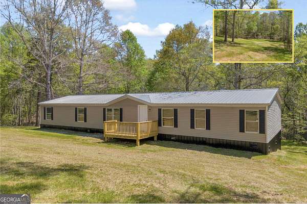 5 Acres of Land with Home for Sale in Danielsville, Georgia