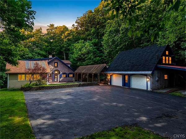 5.49 Acres of Land with Home for Sale in Nedrow, New York