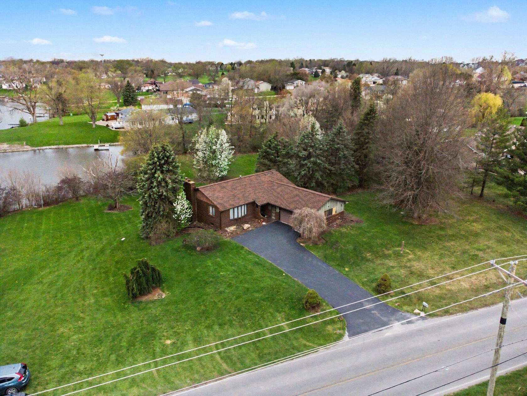 2.4 Acres of Land with Home for Sale in Crown Point, Indiana