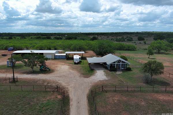 19.5 Acres of Land with Home for Sale in Seguin, Texas